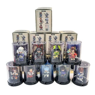 启蒙积木王者荣耀积木人盲盒玩具吕布澜赵云马超手办人仔男孩礼物