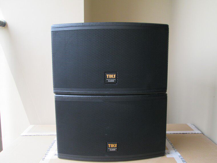 TIKS10寸专业卡包箱卡拉ok音箱二手家庭KTV包房大功率K歌音响特价