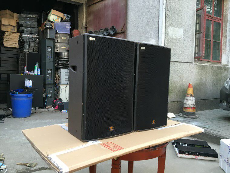 进口威龙12寸KTV卡拉OK全频音箱二手专业舞台演出酒吧音响正品