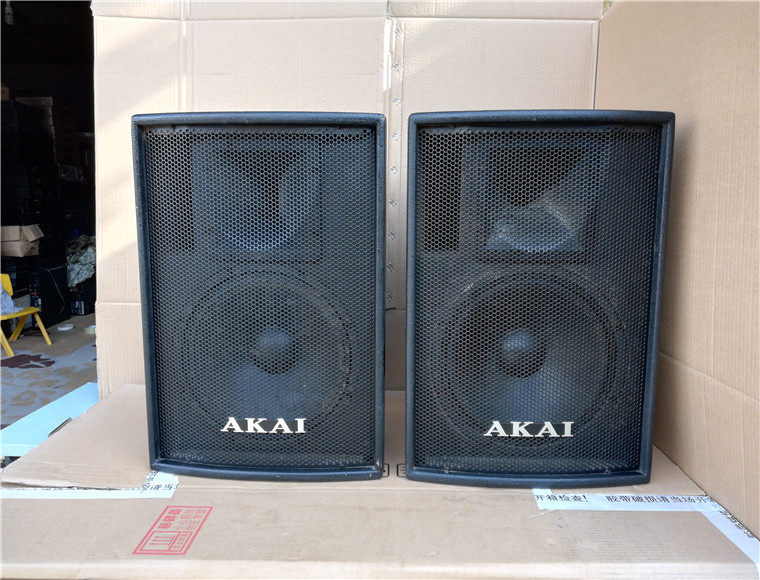 AKAI雅佳 AKI-12F 12寸全频音箱 专业舞台音箱 二手KTV酒吧音响