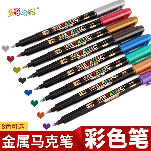 Металлические цветные карандаши, кисть, маркер на водной основе, открытка, глина, «сделай сам», граффити