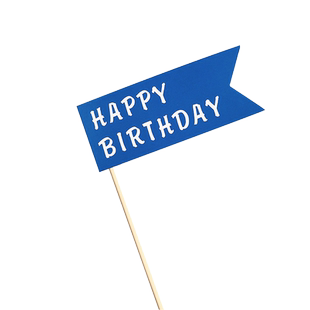 韩式复古笑脸多色简易百搭生日蛋糕装饰小熊蜡烛云朵笑脸插牌横幅