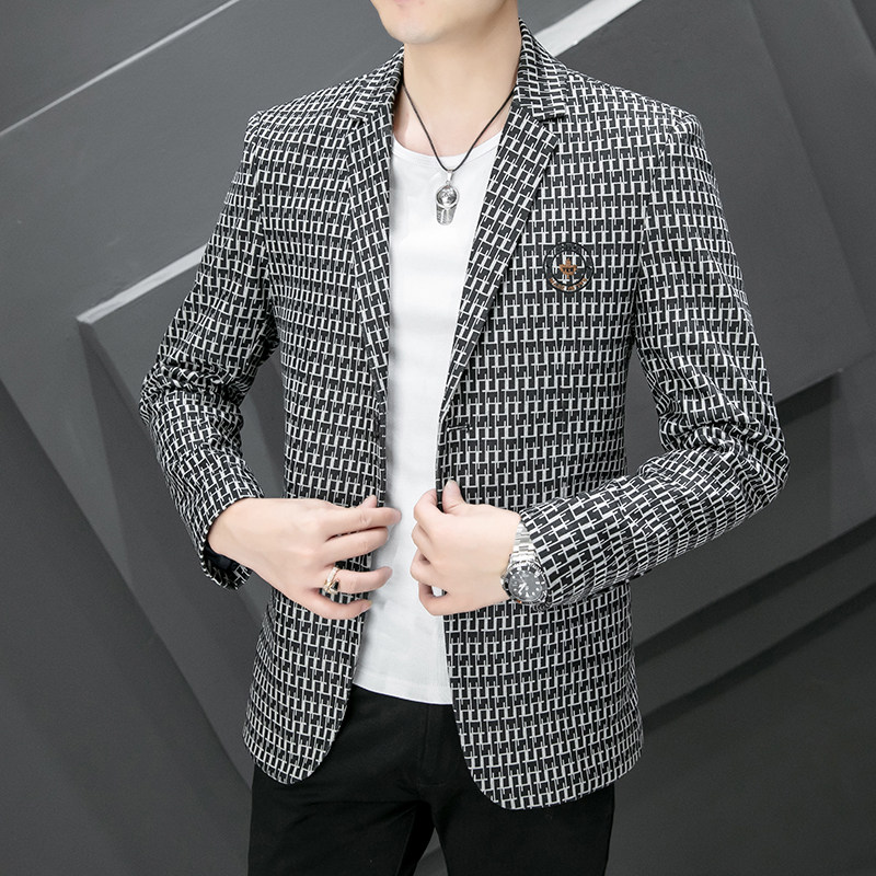 232男士休闲西服潮流小西装上衣外套P105,男装西服,星座1615