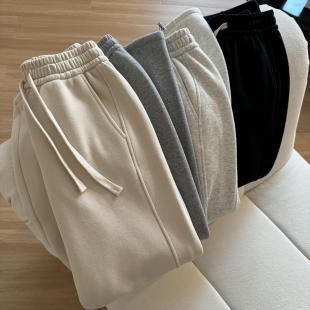 高克重软软厚绒显瘦休闲两穿卫裤 miss 超厚过冬神裤 ｜ muzi