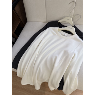 muzi 超细旦天丝羊毛～高克重超软糯亲肤双面绒T 好穿爆浆tee