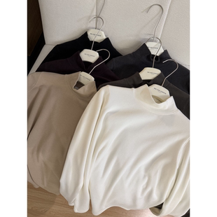 女 优可丝慕斯原纱抗菌保暖蓄热中领打底衫 muzi 冬日大王tee