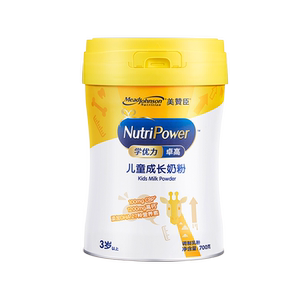 美赞臣学优力卓高3岁以上儿童奶粉高钙700g*1罐