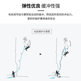 户外儿童拓展训练攀岩墙上升下降保护速降装备救援安全绳绳索套装