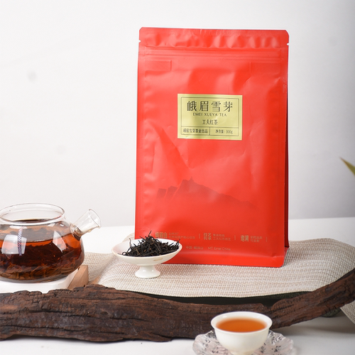 峨眉雪芽工夫红茶100g线下款自饮袋装