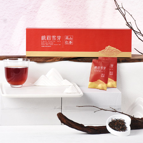 峨眉雪芽 红茶90g  四川峨眉山高山红茶礼盒装送礼