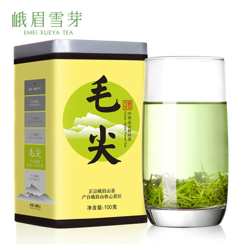 高山100g春茶峨眉雪芽