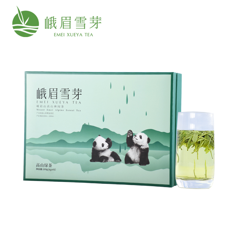 峨眉雪芽高山四川绿茶