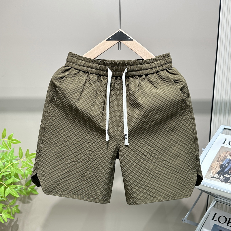 夏季男士中性风泡泡纱百搭休闲短裤情侣时尚潮流宽松沙滩五分裤男