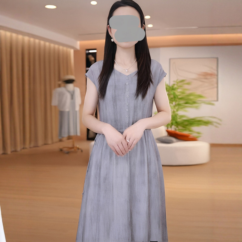 海边度假高级感绝美中长裙潮