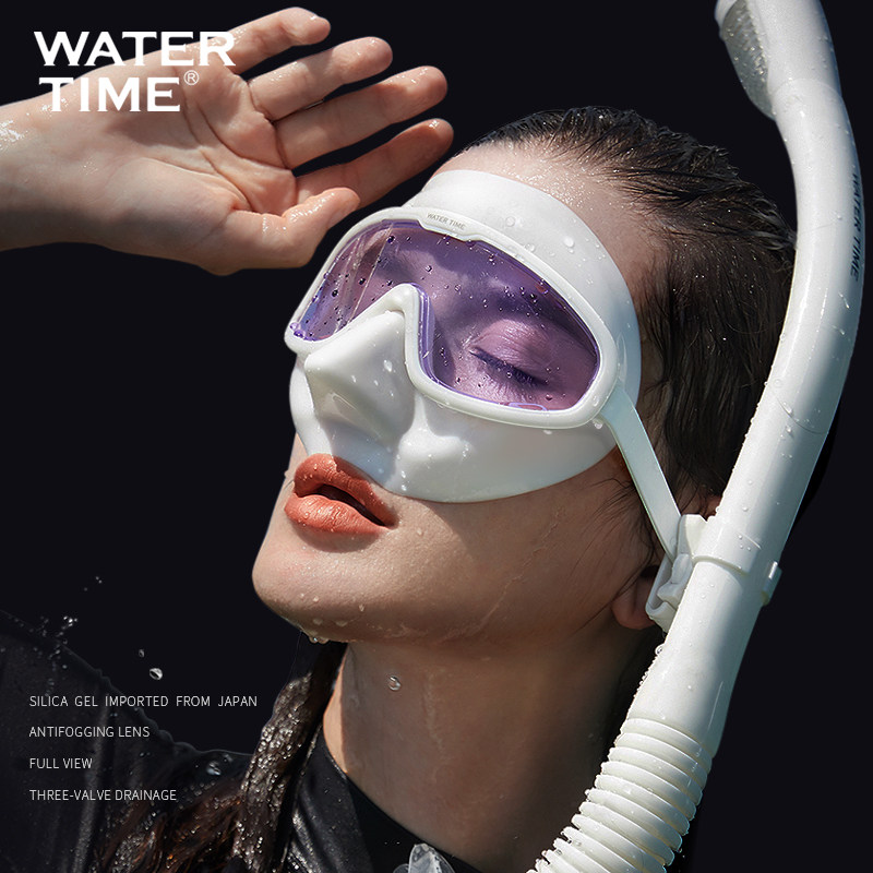 WaterTime浮潜三宝浮潜装备面罩面具全干式潜水镜眼镜呼吸管套装|msdalam kategori luar/Mountaineer/Camping/Aksesori perjalanan, peralatan sukan luar khas, peralatan menyelam, Mirror - dari Buy2taobao.com untuk memberikan perkhidmatan ejen Taobao profesional membeli