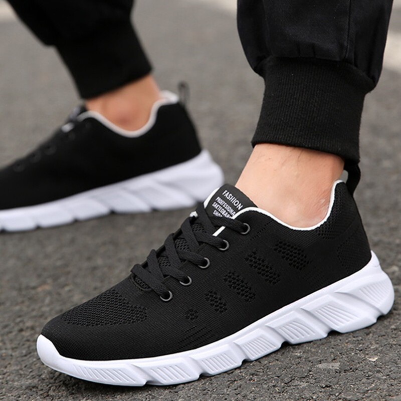 春秋款男鞋2025年新款夏季透气网面运动休闲鞋子男士轻便跑步鞋潮,流行男鞋,单鞋,淘宝优惠券,粉丝福利购,淘宝优惠卷