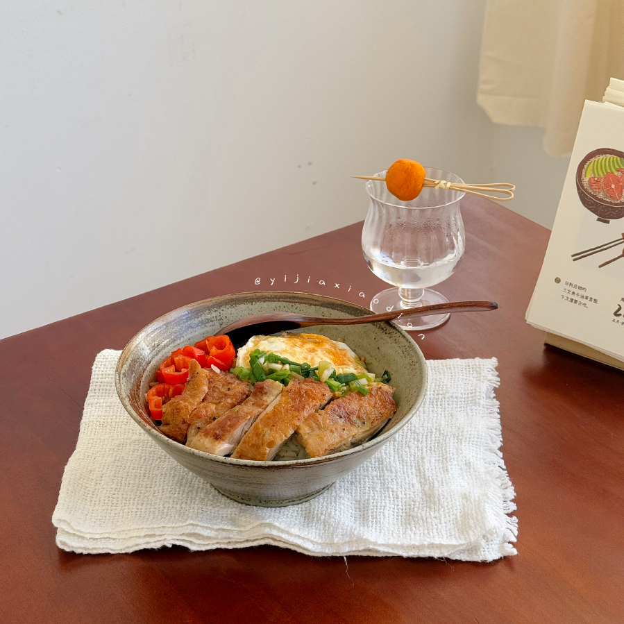 一家小店 我的漂亮饭 粗犷的美 景德镇粗陶 复古斗笠碗面碗拌饭碗