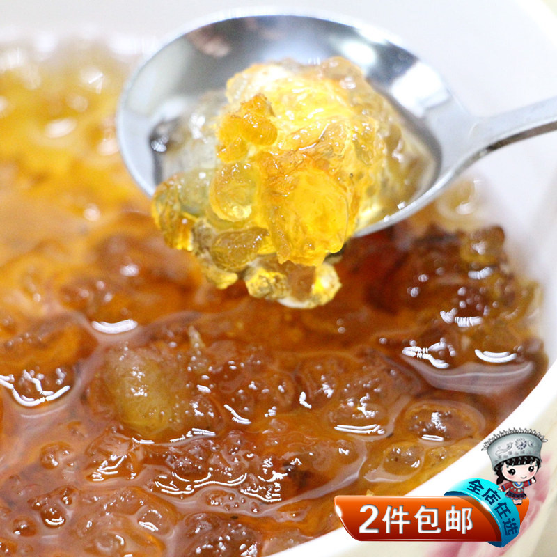天然无添加野生食用桃胶