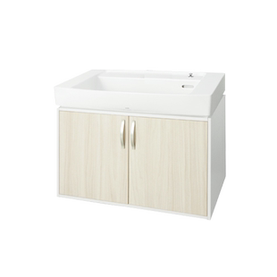 TOTO浴室柜新款LBDA080/LBEA080智洁陶瓷盆抽拉龙头80CM梳洗柜