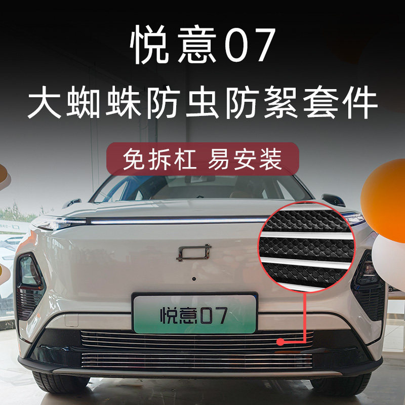 奔腾悦意07大蜘蛛金属防虫网