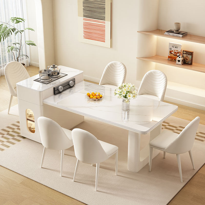 馨佰利岩板岛台餐桌一体多功能家用轻奢茶台两用奶油现代简约餐桌,住宅家具,岛台餐桌,淘宝优惠券,粉丝福利购,淘宝优惠卷