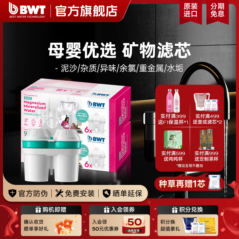 倍世进口锌加镁滤芯套装