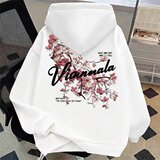 [004]连帽卫衣男女宽松创意蝴蝶玫瑰印花中外套A079-BW689-P37，女装短外套，电商A079