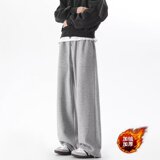 【235】5加绒小众设计感休闲卫裤男士休闲裤A079-K171加绒-P37，男装休闲裤，电商A079