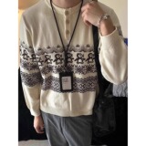 【13】男装秋冬新款毛衣胖子宽松圆领针织衫A079-M5150-P55，男装针织衫/毛衣，电商A079
