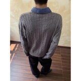 【263】毛衣纯色POLO领长袖毛衣针织衫A079-M511-P59，男装针织衫/毛衣，电商A079