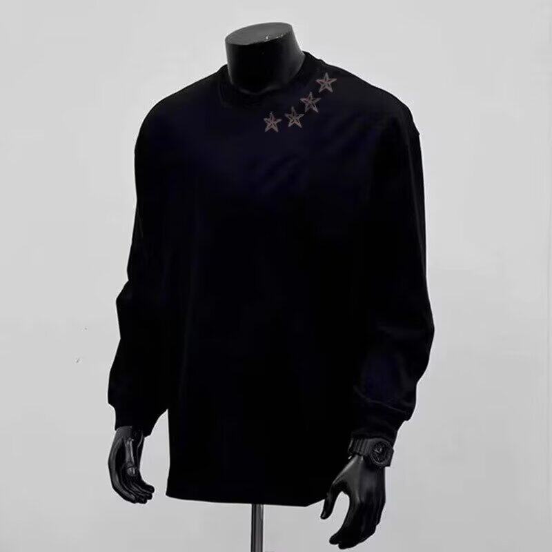 【220】5卫衣男款春秋2025新款休闲T恤A079-T9535-P27，男装T恤，电商A079