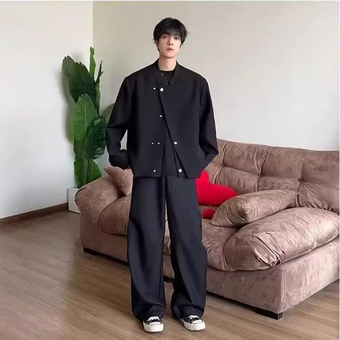 【网23】时尚百搭西装简约A079-X17-P59,男装西服,电商A079