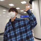 【网59】彩虹格子衬衫男长袖宽松A079-C76-P30，男装衬衫，电商A079