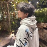 004]刺绣连帽运动衫男款2重磅宽松情侣上衣A079-WY016-P52，男装卫衣，电商A079