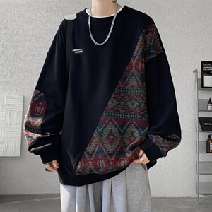 【189】男士圆领卫衣秋冬款大码宽松A079-W34-P43图片
