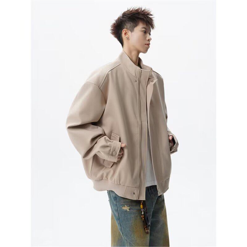 【网60】休闲秋冬开衫立领夹克外套A079-2653-P68,男装夹克,电商A079