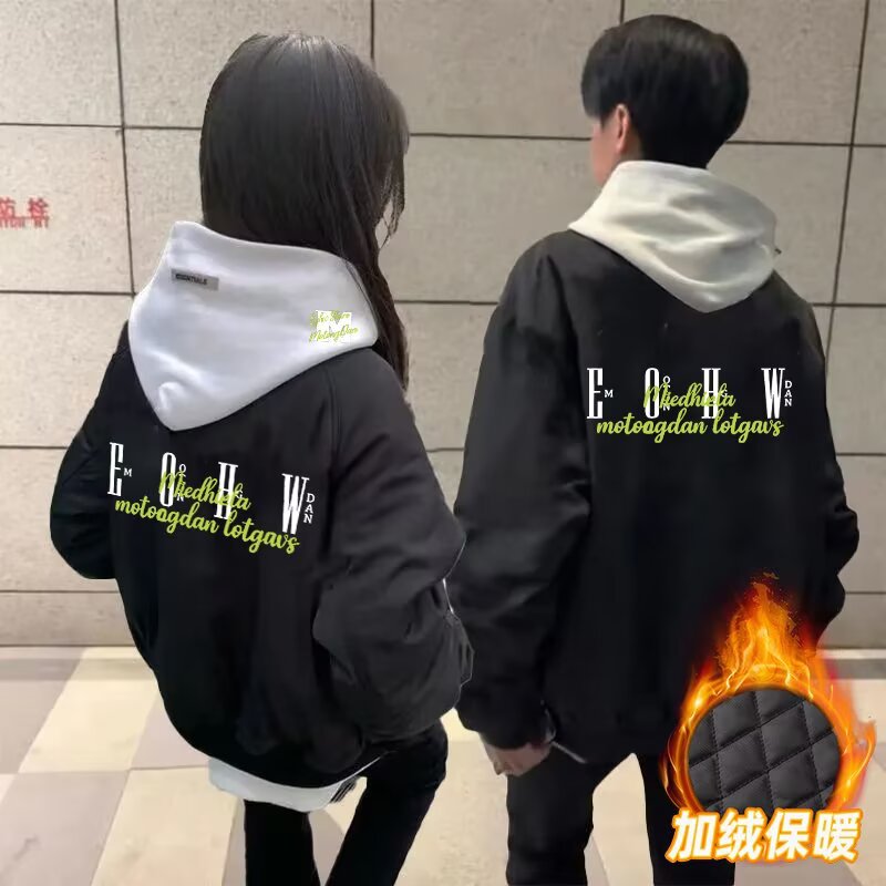 【242】宽松百搭情侣夹棉棒球服外套潮A079-2118-P69