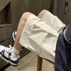 [013]宽松百搭潮夏季工装裤子男五分裤休闲短裤A079-Q500-P21图片