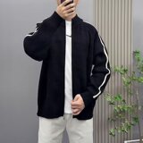 【网59】拉链针织开衫男士外套A079-M40-P51，女装短外套，电商A079
