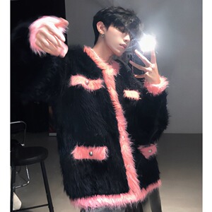 【网15】25毛衣软糯水貂绒针织开衫A079-A697-P56图片