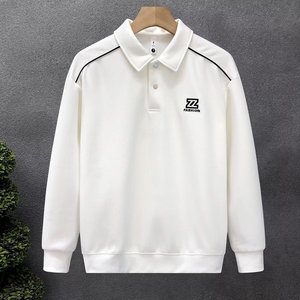 【网72】25款秋季日系撞色拼接套头重磅卫衣男A079-W67-P45图片