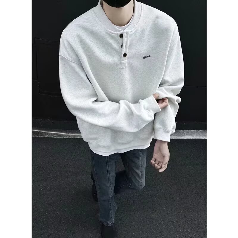 【190】套头卫衣男女秋冬季简约款休闲长袖上衣A079-W18-P39,男装卫衣,电商A079