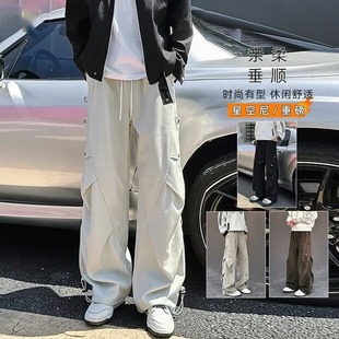 252 K401 男款 A079 P43 宽松直筒阔腿保暖休闲裤