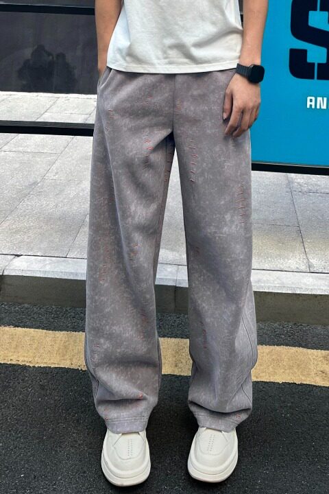 【194】运动休闲长裤男潮流宽松直筒卫裤A079-X50-P44,男装休闲裤,电商A079