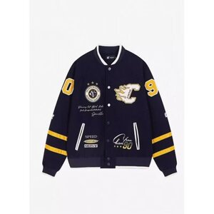 [【54】刺绣重工棒球服夹克男女街头潮牌A079-J710-P65图片