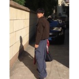 钱风重磅拼接外套A079-HT09-P77【网络图3】，男装夹克，电商A079