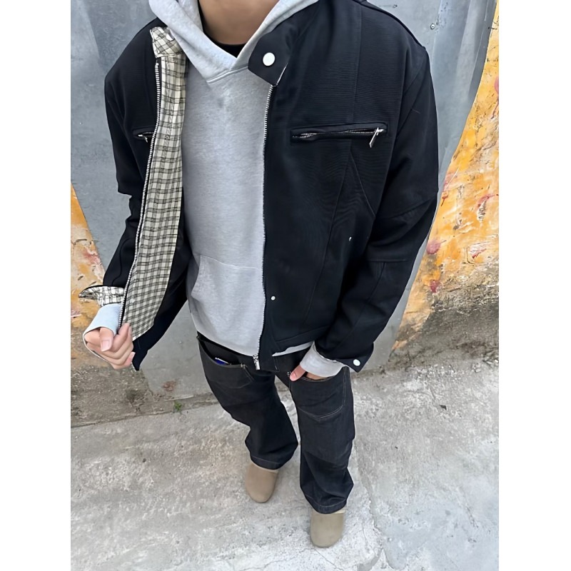 [291]5休闲牛仔水洗底特律工装夹克A079-T91-P74，男装夹克，电商A079