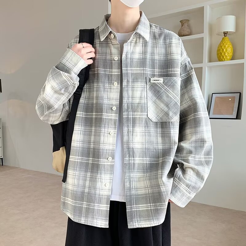 【网图18】男装休闲长袖衬衫A079-7012-P49-51,男装衬衫,电商A079