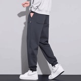 【235】5束脚卫裤男士冬季加绒宽松锥形男裤A079-K166加绒-P38，男装休闲裤，电商A079
