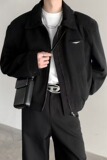 【174】25日系复古翻领男装夹克百搭长袖外套A079-G1564夹棉-p61，男装夹克，电商A079